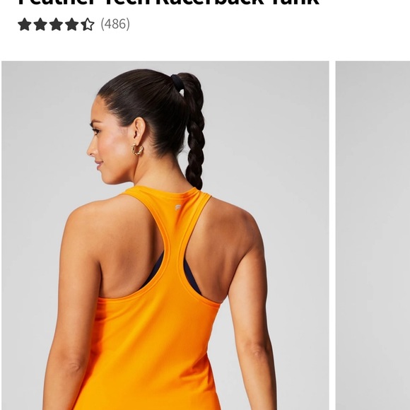 Fabletics Performance Seamless Racerback Tank - Picture 2 of 3